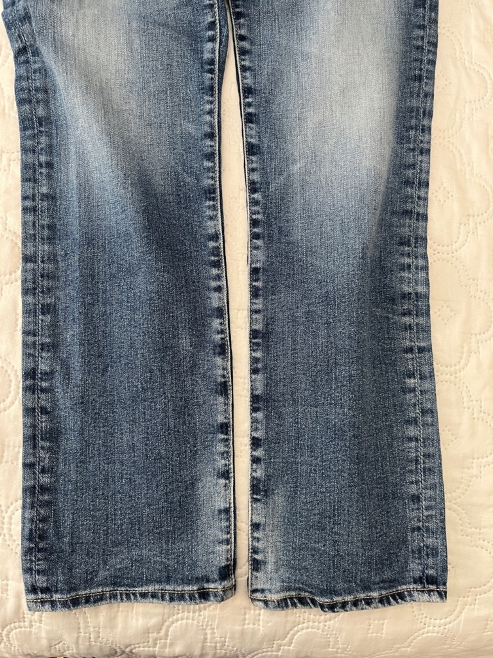 AG Adriano Goldschmied Mari Mid-Rise Slim Straight Jeans 15 Years Shoreline 28 - Picture 11 of 14
